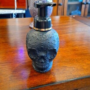 Halloween Decoration Mexican Skull Calebara Black Soap Dispenser